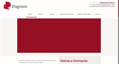 Desktop Screenshot of diagnosis.com.br